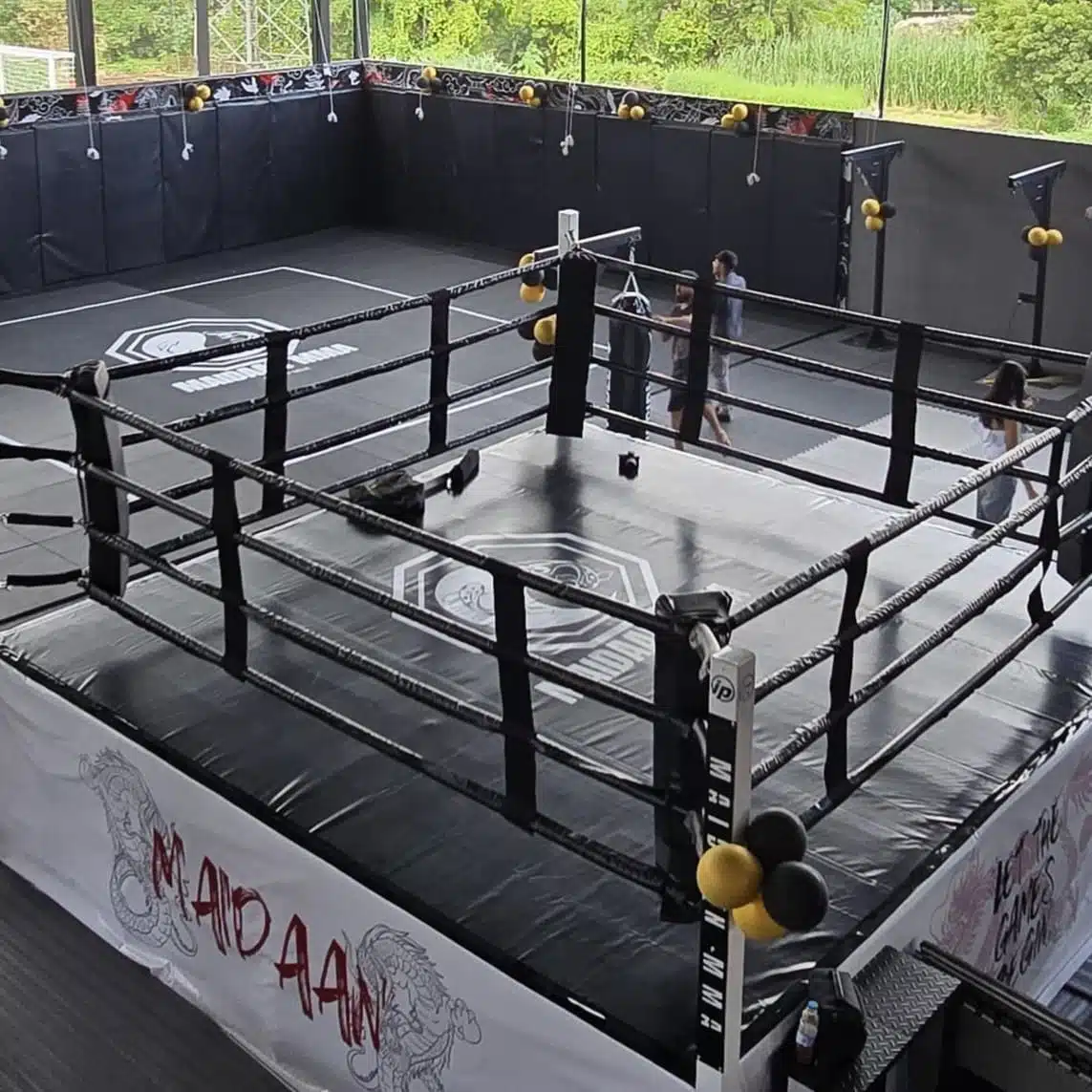 Floor Octagon Cage | Size In Feet: 18ftx18ft