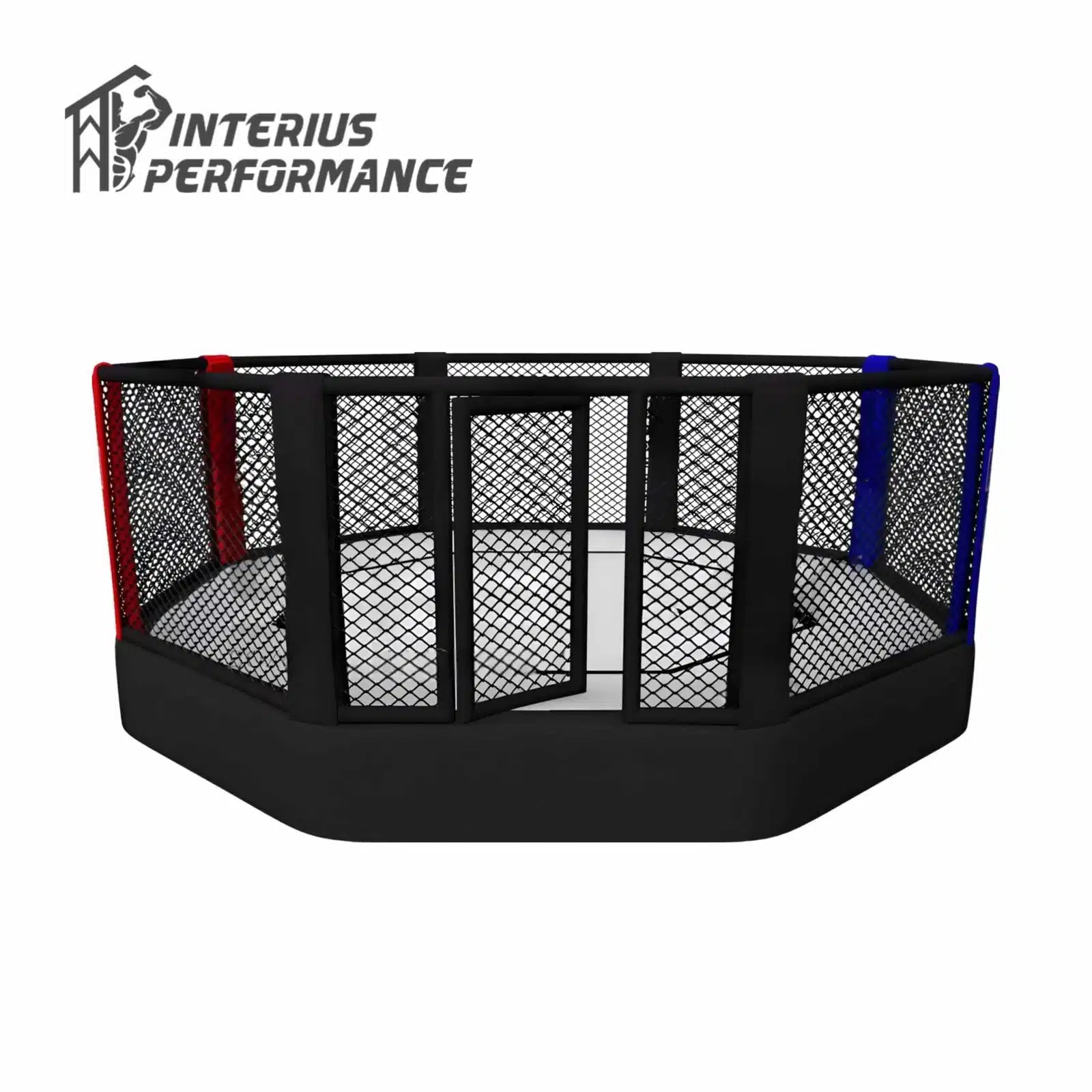 Full MMA Cage | Size: 20ftx20ft | Base Height: 2ft | Canvas Type: Premium 550(gsm) | Flooring Type: Competition Level